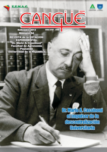 Porta de la revista cangüé Nº 34